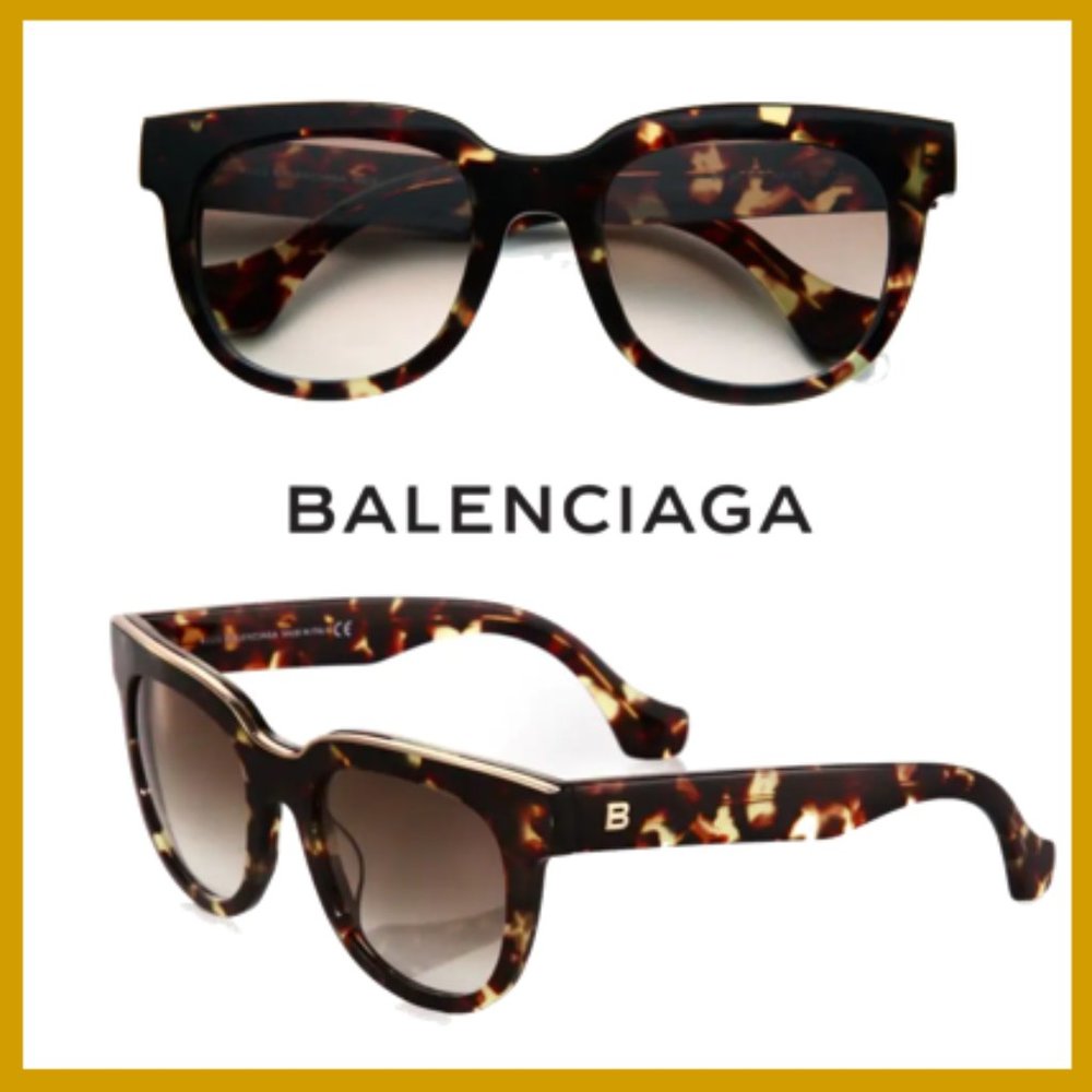 BRAND NEW Balenciaga 52mm Acetate Sunglasses